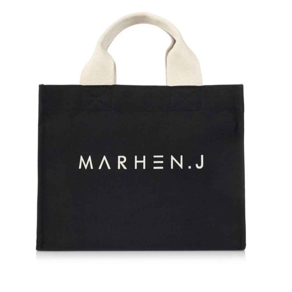 MARHEN. J Rico Mini canvas tote classic navy
